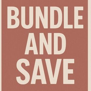 Bundle and Save Poster